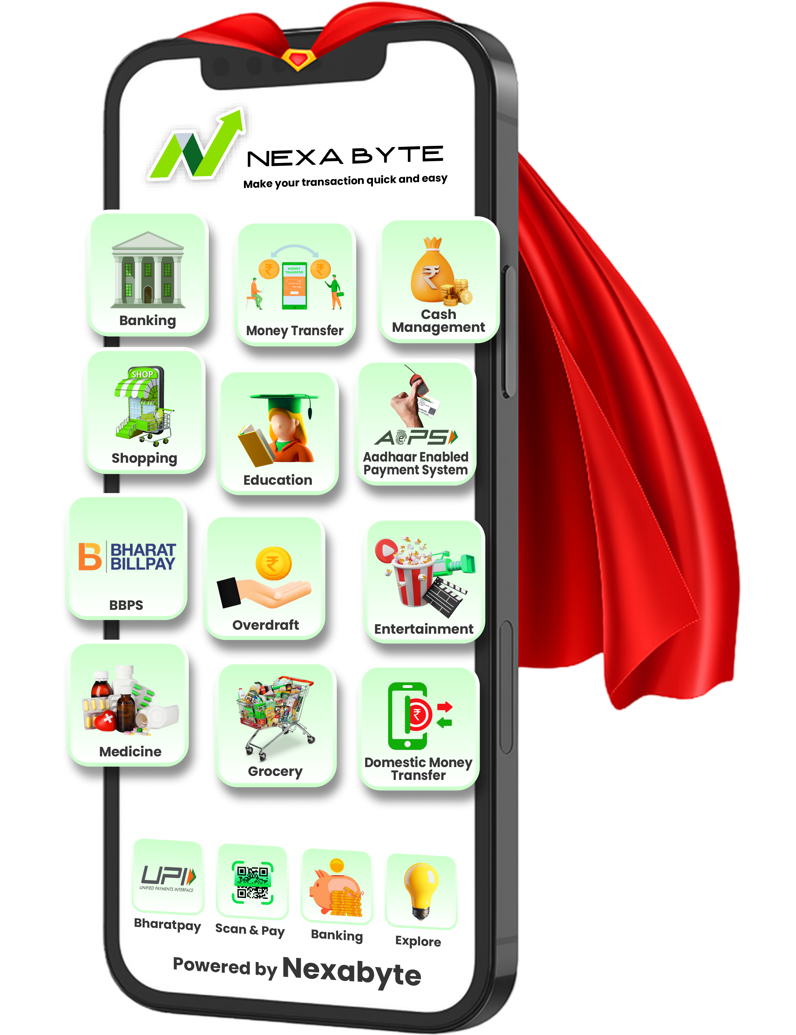 NexaByte Super App Services
